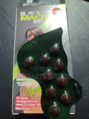 Black Maca Plus Tablets - 30 Tabs