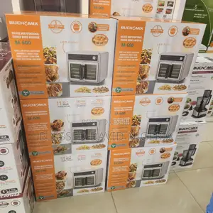 Buchymix 28l Dual Stainless Steel Door Air Fryer Oven Ba-600
