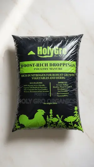 Holygro Roost Rich Droppings – Organic Poultry Manure
