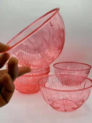 6 Cute Mid Unbreakable Pepper Soup Bowl Plate