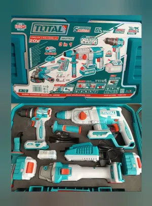 Total Industrial Cordless 3 Pcs Combo Kit (Tosli241198).