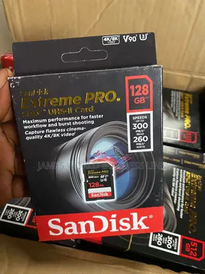 Extreme Pro Sd Memory Card 128gb V90