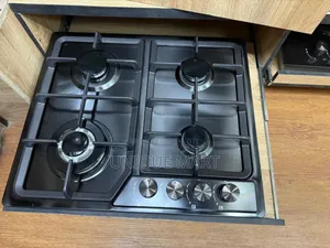 60cm Steel 4 Built-in Gas Burner Hob.