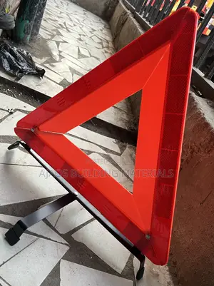 C Caution Warning Triangle Reflective