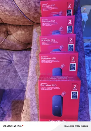 2tb Sandisk SSD Portable External. 800mb/S
