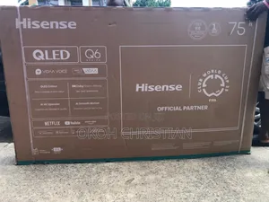 Qled 75" Hisene Start Television