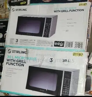 Stirling 30 L Microwave With Grill Function