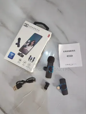 1pc Wireless Lapel Microphone Clip-on Mic Vlog Recording