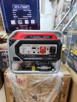 15kva Maxmech Three Phase Generator 100% Pure Copper Coil Key Start