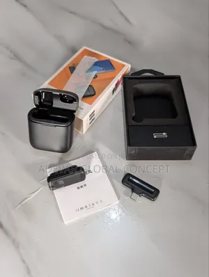 Wireless Android Type C Microphone With Charging Box