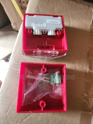 Chloride Addressable Manual Call Point With Protective Cover
