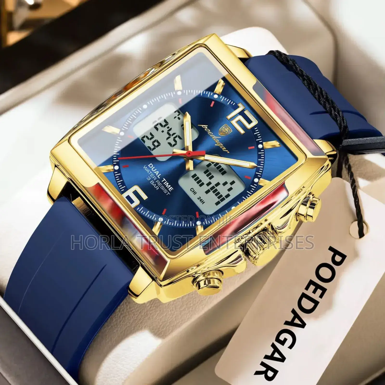 Poedagar Wirstwatch Rubber