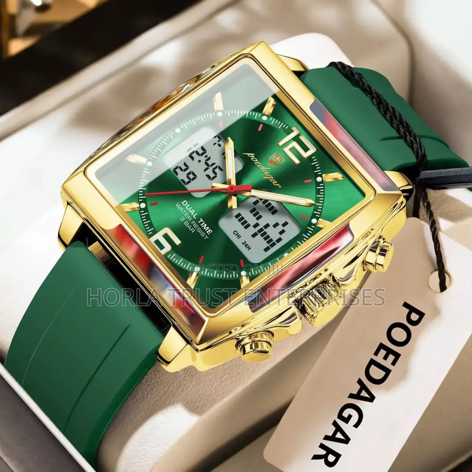 Poedagar Wirstwatch Rubber