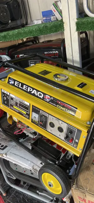 Brand New Original6.5kva Constant Elepaq/Coppercoil Petrol Generator