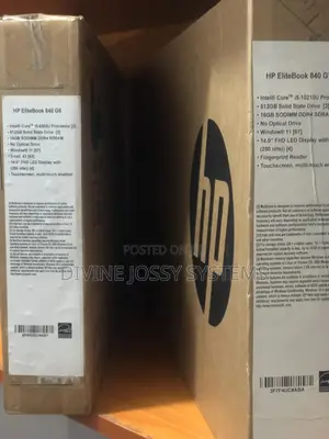 New Laptop HP EliteBook 840 G6 16GB Intel Core i5 SSD 512GB
