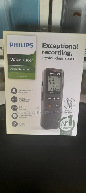 Philips Voicetracer Audio Recorder for Easy Notes Recording Dvt1160