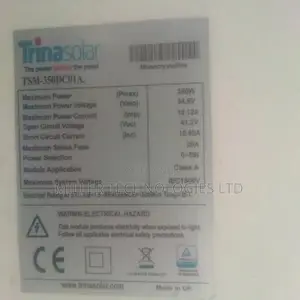 Trina Solar Panel 350w