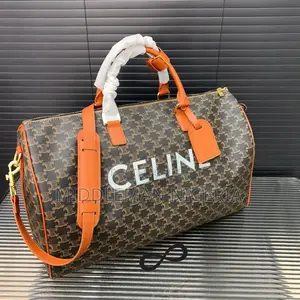 Celine Leather Duffle Bag