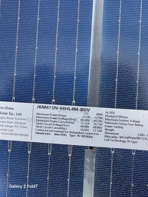 Major Distributor Original Jinko Solar Panel 615w