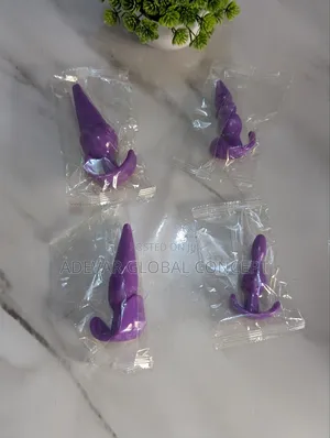 4 Pieces Set Butt Plug Anal Sex Toy for Women - Purple