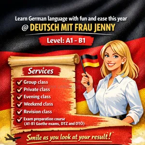 German Language A1-b1 Exam Preparation,Abuja