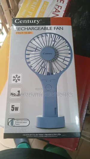 Portable Century Rechargeable Fan