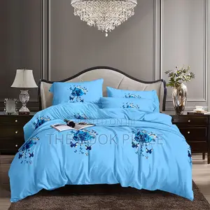 Blueish Color Pure Cotton Sheet