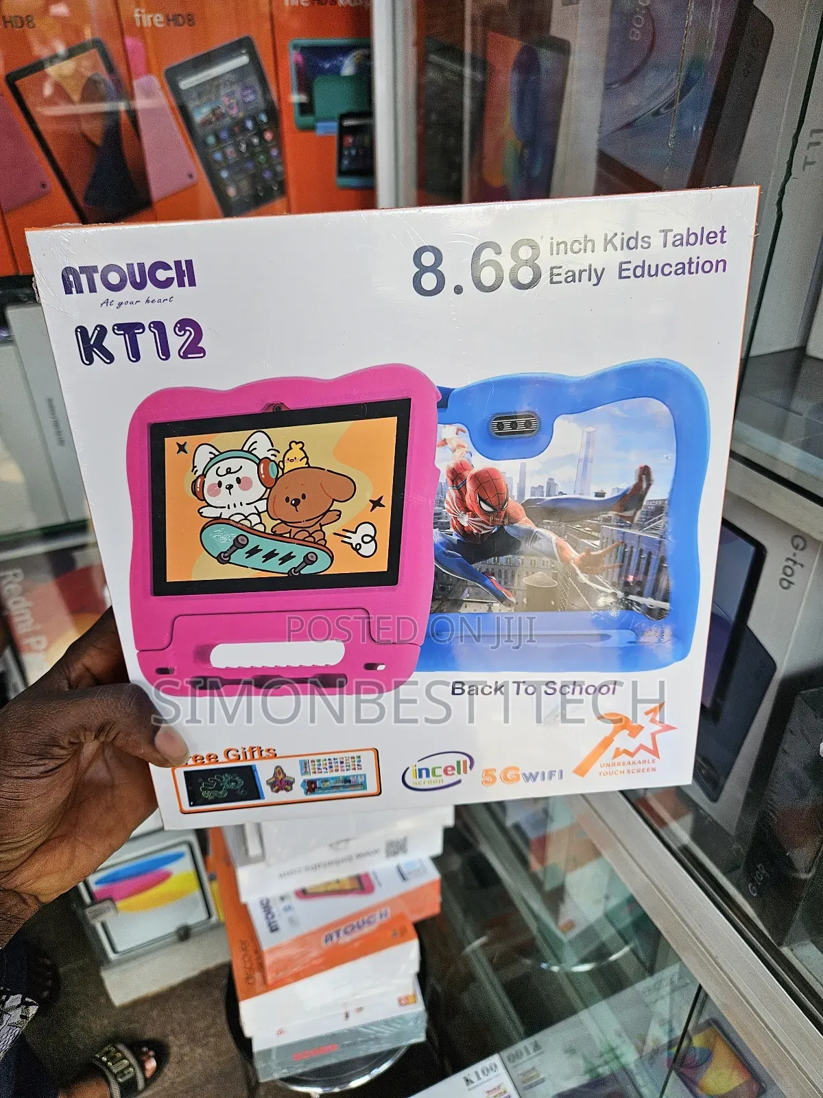 New Atouch KT12 256 GB Pink