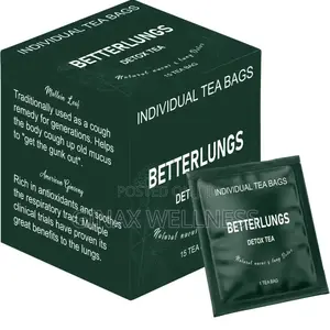 Betterlungs Detox Tea With Mullein, Thyme, and Rooibos