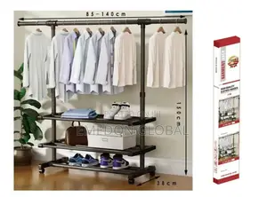 Single Pole With Shoe Rack. 3floors