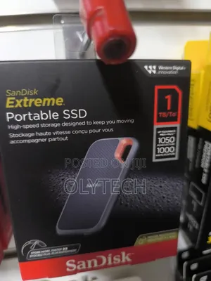 Sandisk 1tb Extreme Portable External SSD – 1050mb/S