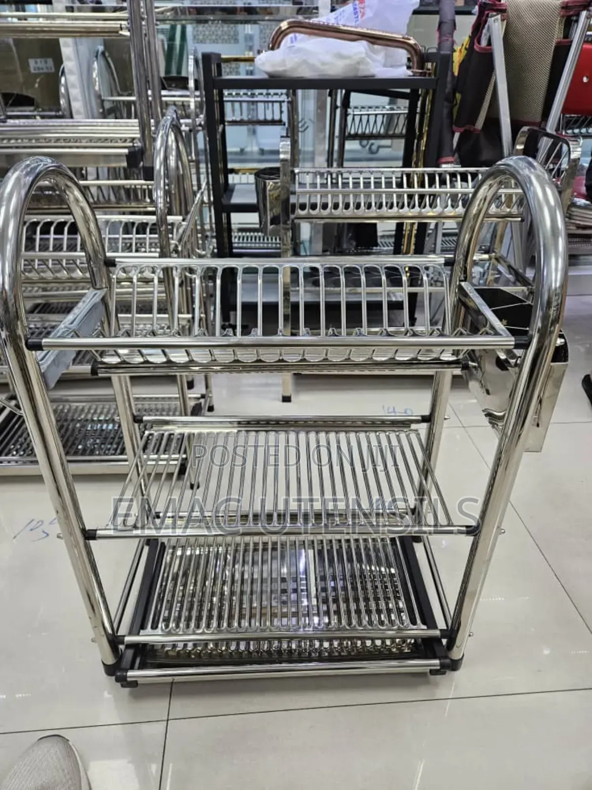 High Quality 3 Layer England Dish Rack