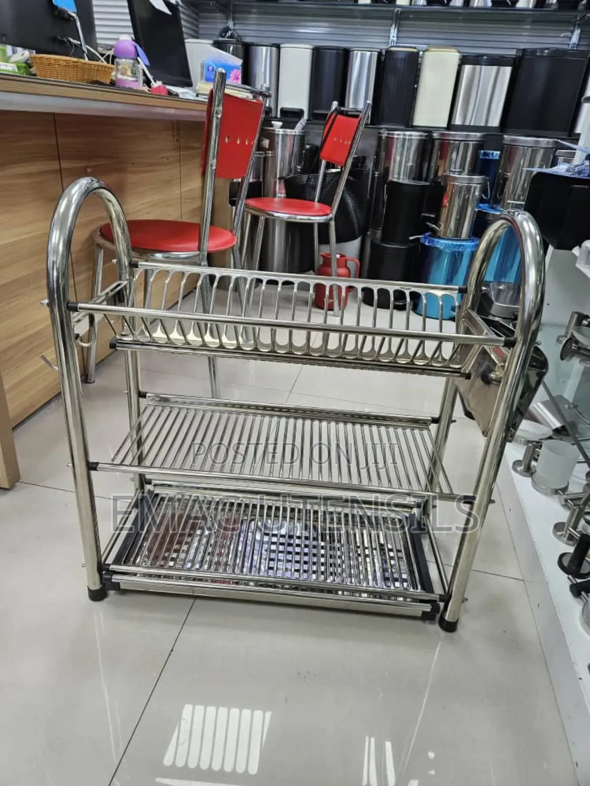 High Quality 3 Layer England Dish Rack