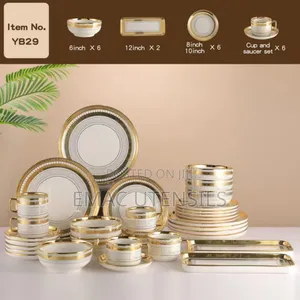 Luxury English 32pc Complete Denner Set