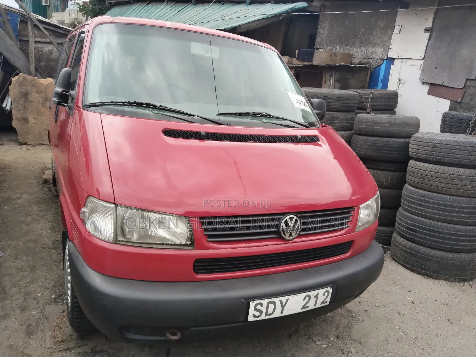 Volkswagen Transporter 2005 Red