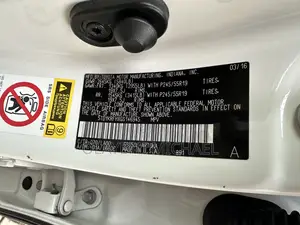 Toyota Highlander Limited V6 4x2 (3.5L 6cyl 6A) 2016 Off white