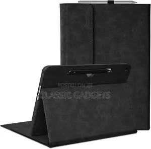 Smooth Leather Flip Protective Cover for Surface Pro 12 (2025)