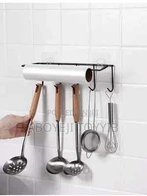 Kitchen Tissue/Spoon Holder With Super Suction