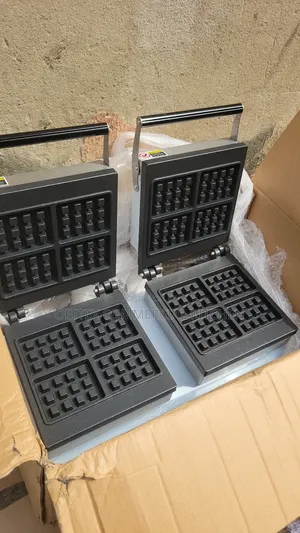 Industrial Double Square Waffle Baker Machine Is Available for Sale
