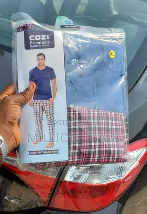 2 Pieces Men's Sleep Casual Wears