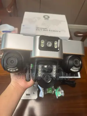 All Rotate Triple Lens 4g Solar Camera 9mp