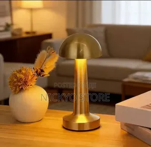 Modern Gold Touch Table Lamp (Warm Led)