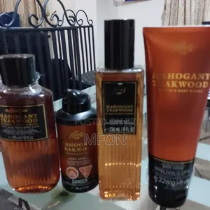 Bath and Body Works Mahogany Teakwood Men's Set