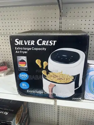 Silver Crest Jd689b 8l Extra Large Digital Air Fryer 2400w High Power
