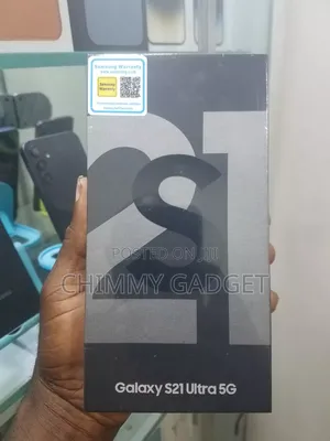 New Samsung Galaxy S21 Ultra 5G 256 GB Black