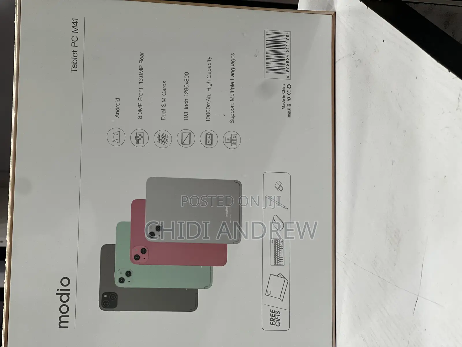 New Modio M41 1 TB Pink