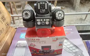 Complete Triple Lens Solar Camera V380 4g 12mp