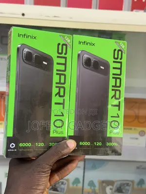 New Infinix Smart 10 Plus 128 GB Black