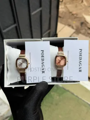 Poedagar Ladies. Leather Watches 
