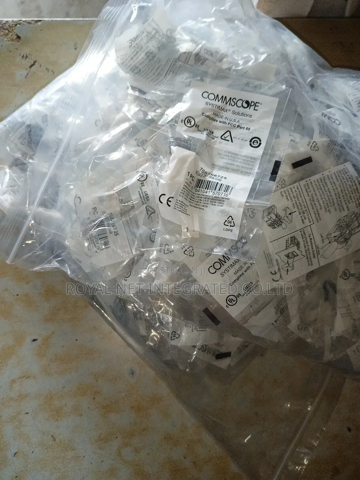 Cat6 Gigaspeed Module Comscope